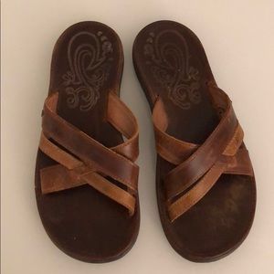 Leather sandals